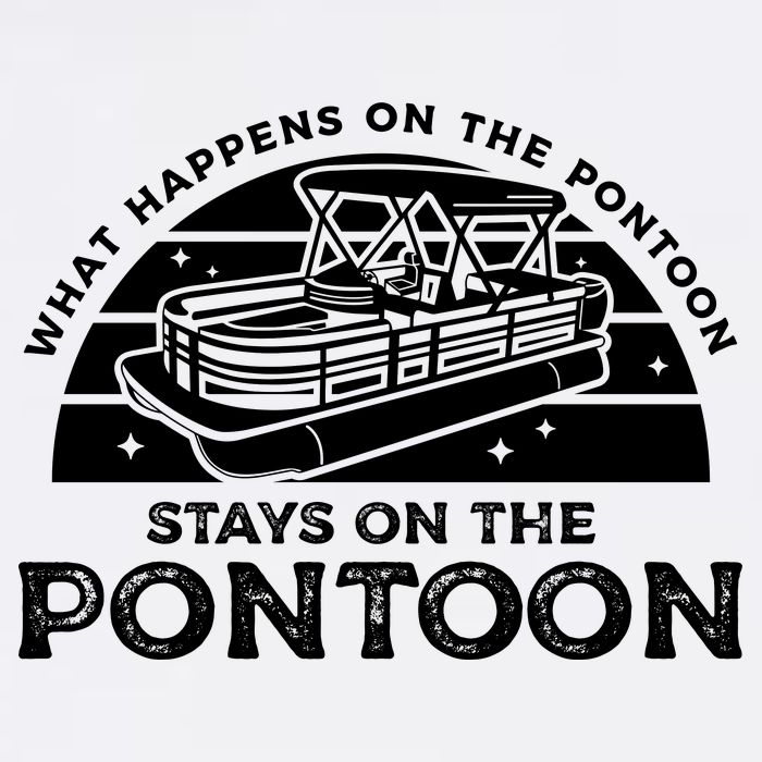 Funny Pontoon Saying Gift Pontooning Cooling Performance Crew T-Shirt