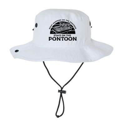 Funny Pontoon Saying Gift Pontooning Bucket Hat