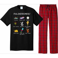 Funny Palindromes Set For Palindromists Word Play Games Pun Pajama Set