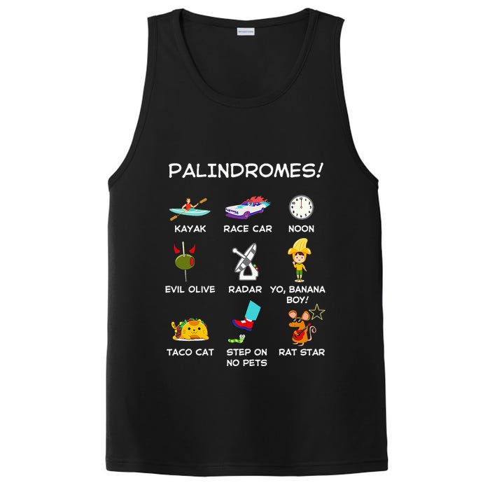 Funny Palindromes Set For Palindromists Word Play Games Pun PosiCharge Competitor Tank