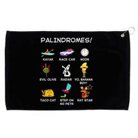 Funny Palindromes Set For Palindromists Word Play Games Pun Grommeted Golf Towel