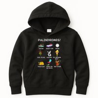 Funny Palindromes Set For Palindromists Word Play Games Pun Kids Hoodie