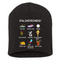 Funny Palindromes Set For Palindromists Word Play Games Pun Short Acrylic Beanie