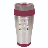 Funny Palindromes Set For Palindromists Word Play Games Pun 16oz Travel Tumbler