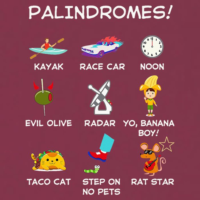 Funny Palindromes Set For Palindromists Word Play Games Pun 16oz Travel Tumbler