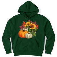 Fall Pumpkin Sunflower Cute Hoodie