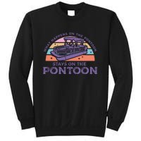 Funny Pontoon Saying Gift Pontooning Sweatshirt