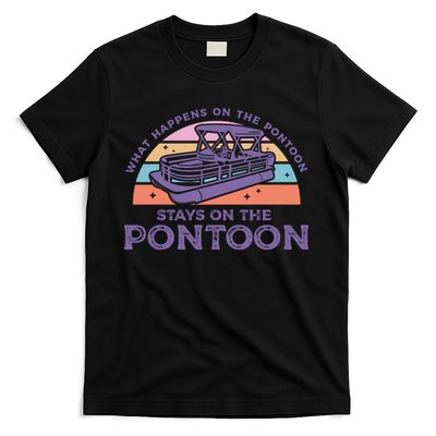 Funny Pontoon Saying Gift Pontooning T-Shirt