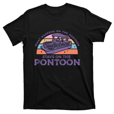 Funny Pontoon Saying Gift Pontooning T-Shirt