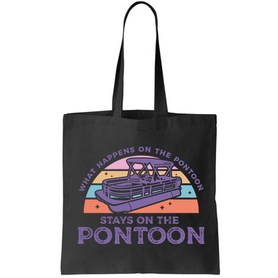 Funny Pontoon Saying Gift Pontooning Bag