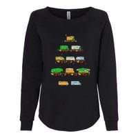 Family Pj Sets Christmas Matching Camping Truck Xmas Tree Womens California Wash Sweatshirt