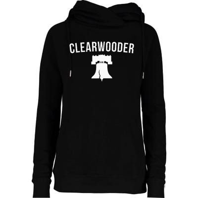 Funny Philadelphia Slang Clearwater Fl Womens Funnel Neck Pullover Hood