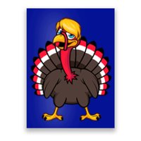 Funny President Trump Hair Gobble Turkey Thanksgiving Day Great Gift Poster