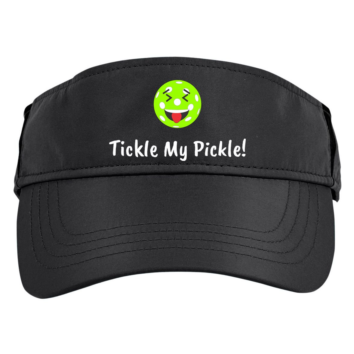 Fun Pickleball, Tickle My Pickle, Greatpickleballstuff Adult Drive Performance Visor
