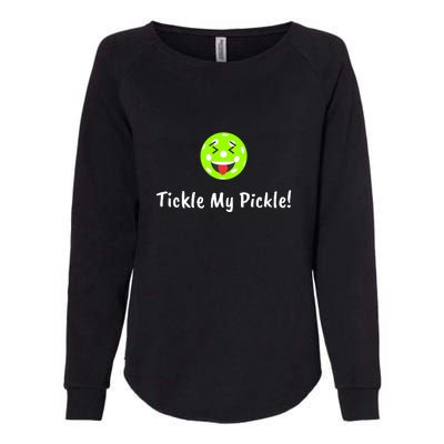 Fun Pickleball, Tickle My Pickle, Greatpickleballstuff Womens California Wash Sweatshirt