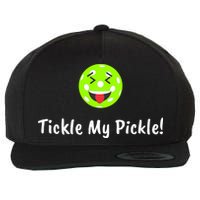 Fun Pickleball, Tickle My Pickle, Greatpickleballstuff Wool Snapback Cap