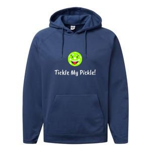 Fun Pickleball, Tickle My Pickle, Greatpickleballstuff Performance Fleece Hoodie