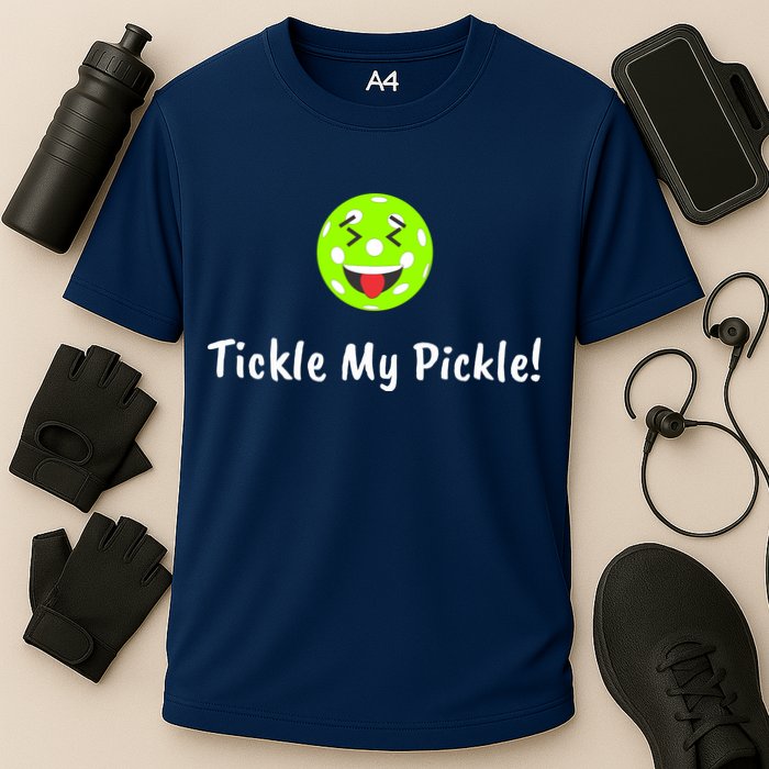 Fun Pickleball, Tickle My Pickle, Greatpickleballstuff Cooling Performance Crew T-Shirt