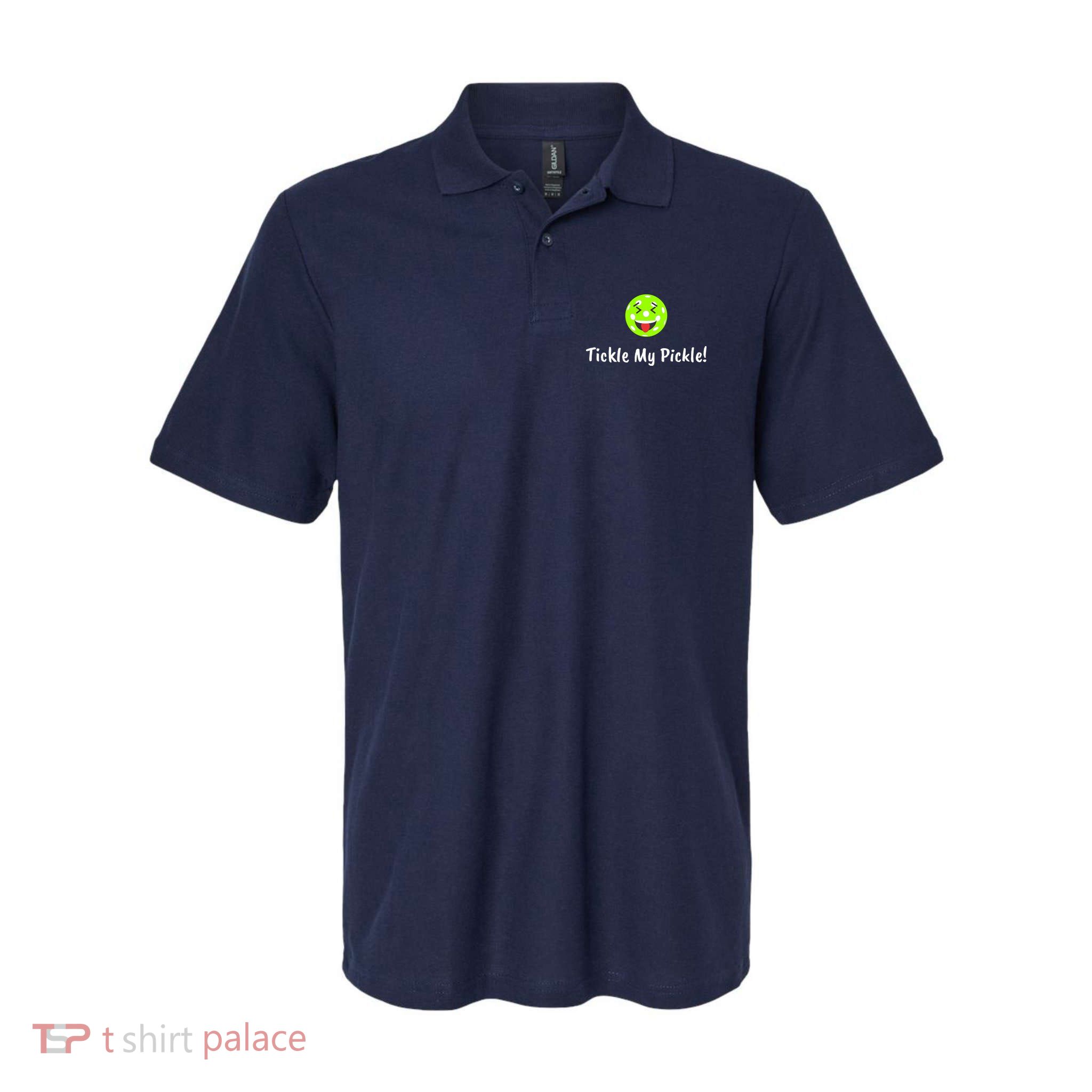 Fun Pickleball, Tickle My Pickle, Greatpickleballstuff Polo