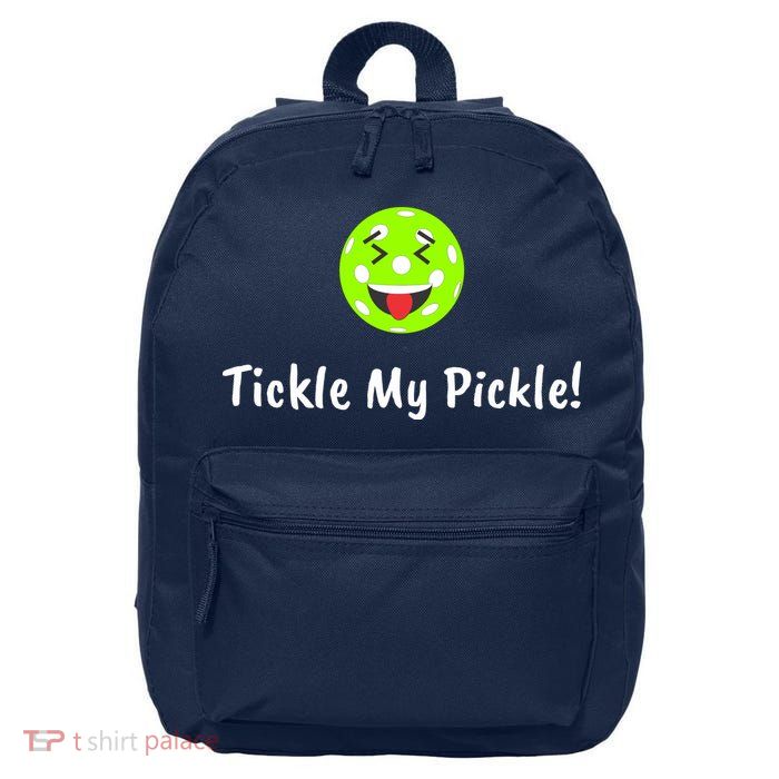 Fun Pickleball, Tickle My Pickle, Greatpickleballstuff 16 in Basic Backpack