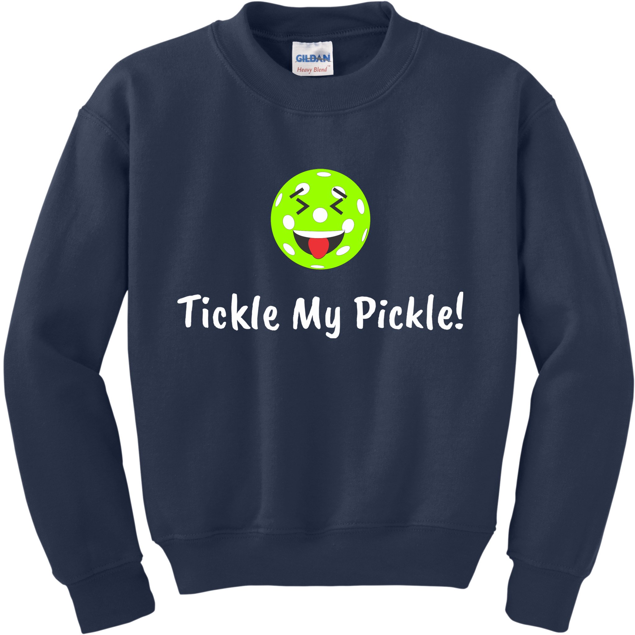Fun Pickleball, Tickle My Pickle, Greatpickleballstuff Kids Sweatshirt
