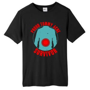 Funny Proud Tummy Ache Survivor Tall Fusion ChromaSoft Performance T-Shirt