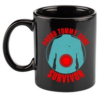 Funny Proud Tummy Ache Survivor 11oz C Handle Ceramic Mug