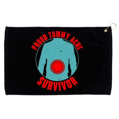 Funny Proud Tummy Ache Survivor Grommeted Golf Towel