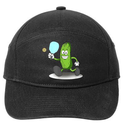 Funny Pickleball Tshirt TShirt 7-Panel Snapback Hat