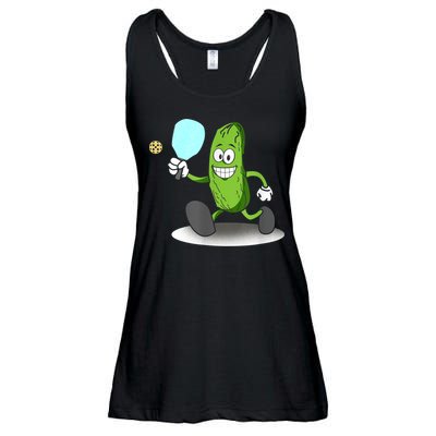 Funny Pickleball Tshirt TShirt Ladies Essential Flowy Tank