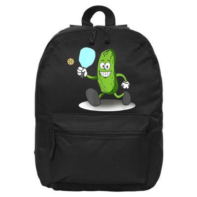 Funny Pickleball Tshirt TShirt 16 in Basic Backpack
