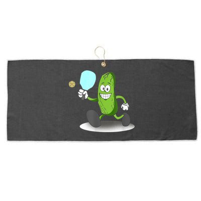 Funny Pickleball Tshirt TShirt Large Microfiber Waffle Golf Towel