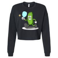 Funny Pickleball Tshirt TShirt Cropped Pullover Crew
