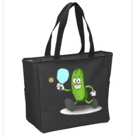 Funny Pickleball Tshirt TShirt Zip Tote Bag
