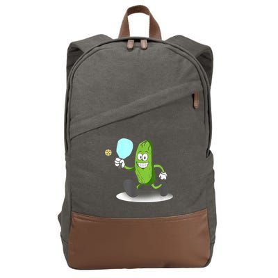 Funny Pickleball Tshirt TShirt Cotton Canvas Backpack