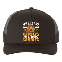 Funny Pharmacy Tech Will Trade Drugs For Candies Pharmacist Yupoong Adult 5-Panel Trucker Hat