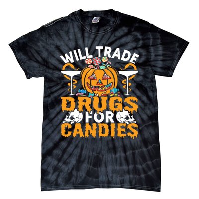 Funny Pharmacy Tech Will Trade Drugs For Candies Pharmacist Tie-Dye T-Shirt