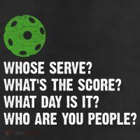 Funny Pickleball Team Whats The Score What Day Is It Who Are You People 25L Jumbo Tote