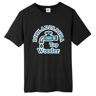 Funny Philadelphia Tap Wooder Water City Hall Parody Tall Fusion ChromaSoft Performance T-Shirt