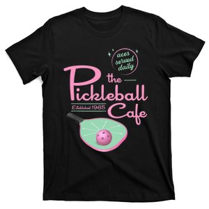 Funny Pickleball - The Pickleball Cafe - Aces Served T-Shirt