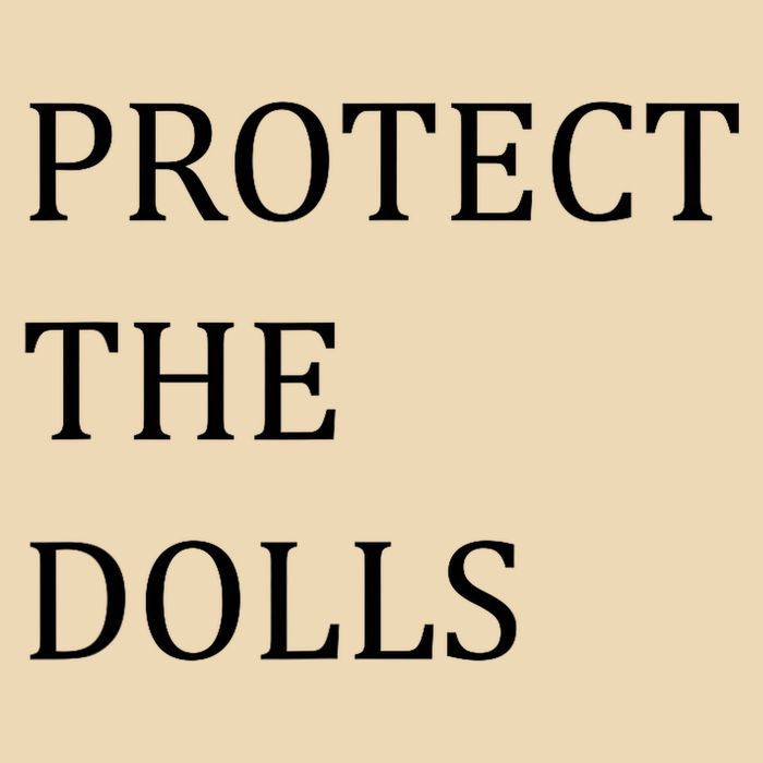 Funny Protect The Dolls Zip Tote Bag