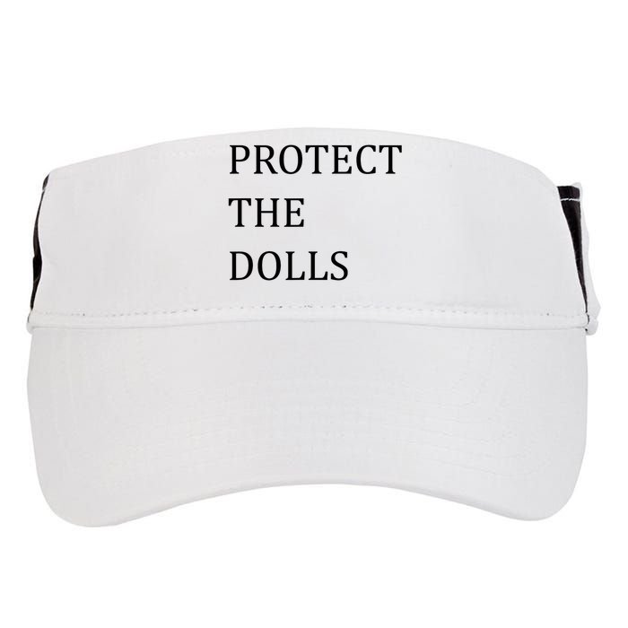 Funny Protect The Dolls Adult Drive Performance Visor