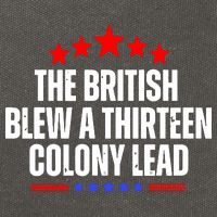 Funny Patriotic The British Blew A Thirteen Colony Lead Cotton Canvas Backpack
