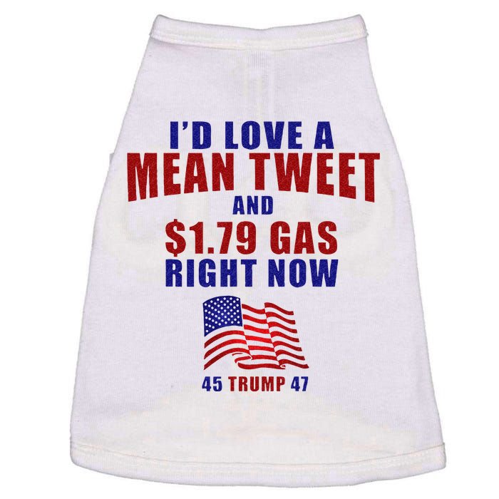 Funny Pro Trump Supporter Id Love A Mean Tweet Gas Prices Doggie Tank