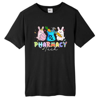 Funny Pharmacy Tech Bunny Pharmacist Happy Easter Day Tall Fusion ChromaSoft Performance T-Shirt