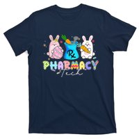 Funny Pharmacy Tech Bunny Pharmacist Happy Easter Day T-Shirt