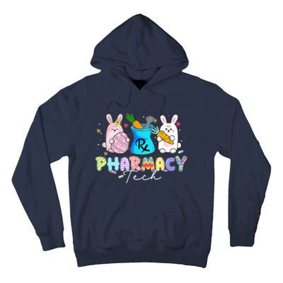 Funny Pharmacy Tech Bunny Pharmacist Happy Easter Day Tall Hoodie