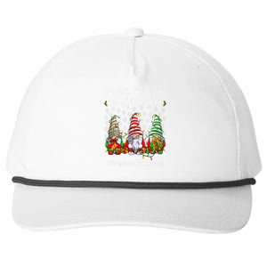 Funny Preschool Teacher Christmas PreK Teacher Xmas Party Snapback Five-Panel Rope Hat