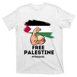 Free Palestine The Power Of The Palestinian Flag T-Shirt