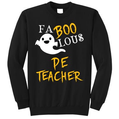 Faboolous Pe Teacher Halloween Physical Education Funny Sweatshirt